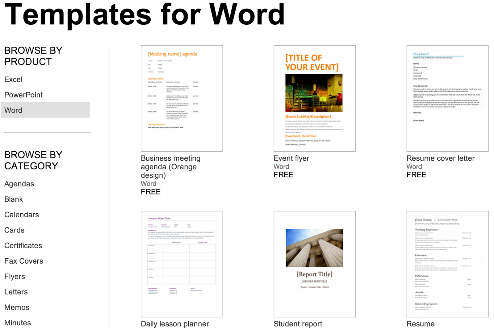 word documents for mac free